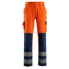 Image de Mascot 07179-860-141-90C58 Olinda Pantalon Taille L90cm/C58 Orange/Bleu marine