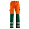 Image de Mascot 07179-860-1403-76C52 Olinda Pantalon Taille L76cm/C52 Orange/Vert