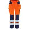 Image de Mascot 09131-860-141-82C47 Almas Pantalon d'artisan Taille L82 cm/C47 Orange/Bleu/Bleu marine