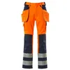 Image de Mascot 09131-860-141-90C54 Almas Pantalon d'artisan Taille L90 cm/C54 Orange/Bleu/Bleu marine