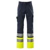 Image de Mascot 12379-430-0117-76C52 Patos Pantalon Taille Longueur 76 cm/C52 Bleu Marine/Jaune