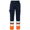 Image de Mascot 12379-430-0114-82C54 Patos Pantalon Taille Longueur 82 cm/C54 Bleu Marine/Orange