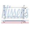Image de NISSENS Radiateur du moteur Module de Refroidisement Largeur de filet 304mm Longueur de filet 500mm Profondeur de filet 34mm Compatible avec FORD Fiesta Mk3 3/5 portes GFJ 62121A