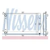 Image de NISSENS Radiateur du moteur Module de Refroidisement Largeur de filet 341mm Longueur de filet 480mm Profondeur de filet 34mm Compatible avec LADA SAMARA 2108, 2109, 2115, 2113, 2114 62351