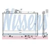 Image de NISSENS Radiateur du moteur Module de Refroidisement Largeur de filet 648mm Longueur de filet 400mm Profondeur de filet 26mm pour MAZDA 626 III Hatchback (GD) 62444A