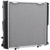 Image de NISSENS Radiateur du moteur Module de Refroidisement Largeur de filet 488mm Longueur de filet 488mm Profondeur de filet 40mm convient pour MERCEDES-BENZ Classe E Berline (W124) 62763A