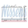 Image de Nissens 62857A Radiateur, refroidissement du moteur