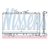 Image de NISSENS Radiateur du moteur Module de Refroidisement Largeur de filet 708mm Longueur de filet 375mm Profondeur de filet 26mm Compatible avec MITSUBISHI Galant VIII Berline EA 62868A