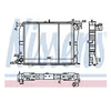 Image de NISSENS Radiateur du moteur Module de Refroidisement Largeur de filet 388mm Longueur de filet 498mm Profondeur de filet 32mm Compatible avec TOYOTA HIACE III Camionnette YH7, LH6, LH7, LH5, YH5, YH6