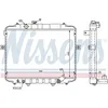 Image de Nissens 67497 Radiateur, refroidissement du moteur