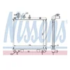 Image de NISSENS Radiateur du moteur Module de Refroidisement Largeur de filet 355mm Longueur de filet 396mm Profondeur de filet 23mm Compatible avec HYUNDAI ATOS MX 67500A