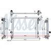 Image de NISSENS Radiateur du moteur Module de Refroidisement Largeur de filet 438mm Longueur de filet 538mm Profondeur de filet 16mm pour RENAULT Megane IV 3/5 portes (B9A/M/N) 606472