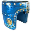 Image de Liontouch - Casque de Chevalier Noble, Bleu | Jouet médiéval en Mousse pour Enfants avec thème du Lion doré | Armure de Combat pour Jeux de rôle et déguisements pour Enfants et Tout-Petits