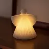 Image de Sirius Figure déco LED Asta ange cire blanche 12,5 cm