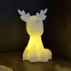 Image de Sirius Figurine décorative LED Naja, blanche, hauteur 12 cm, cire, fonctionnement à