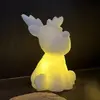 Image de Sirius Figurine décorative LED Naja, blanche, hauteur 14 cm, cire, fonctionnement à