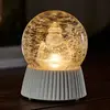 Image de Sirius Boule à neige LED Santa avec effet chute de neige