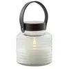Image de Sirius lampe solaire LED Aston Jar, hauteur 16 cm, noir/marron, IP44