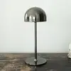 Image de Sirius lampe à poser LED rechargeable Tim, couleur nickel, hauteur 30 cm, IP54