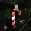 Image de Sirius Guirlande lumineuse LED Hannah Candy Cane rouge