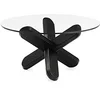 Image de Normann Copenhagen - Table Basse Ding Verre Transparentnoir - Noir