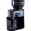 Image de Gastronoma Moulin à café électrique 18120001 - 12 niveaux de mouture de fin à grossier - 200 W - Noir - Acier inoxydable