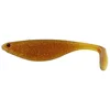 Image de Poisson en caoutchouc Westin - ShadTeez - Avec queue pagaie - Pour la pêche au brochet, au sandre, à la perche, au bar, Motoroil Goldfarben, 9 cm