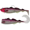 Image de Westin Crazy Daisy Leurre en caoutchouc pour la pêche en mer, poisson en caoutchouc pour cabillaud et flétan 18 cm 180 g Couleur : arc-en-ciel