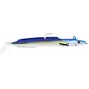 Image de Westin Sandy Andy Jig 150 g 23 cm   1 hameçon + 2 poissons en caoutchouc, couleur : bleu perlé.