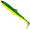 Image de Westin BullTeez Shadtail 9,5 cm 7 g   poisson en caoutchouc, couleur : Fireflash