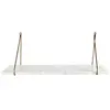 Image de House Doctor Etagère Marbre Blanc 70 x 24 cm