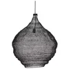 Image de House Doctor Lampe, HDMesh, Noir - H : 65 cm, Diamètre : 60 cm