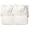 Image de Leander Lot de 2 draps-housses pour lit Leander Junior + lit bébé Luna 140 x 70 cm