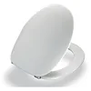 Image de Pressalit Abattant WC 2000 avec couvercle et charnière universelle (BN3), 1 pièce, blanc, 124000-UN3999