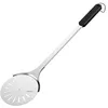 Image de Cozze® Pelle à Pizza rotative Ø18 cm   Pelle Professionnelle en Acier Inoxydable avec Manche Long   Résistante à la Chaleur   Longueur Totale 76 cm   Certifiée LFGB, Noir