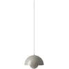 Image de Suspension Flowerpot VP7 - Verner Panton & Tradition Gris taupe taille unique