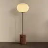 Image de Audo Copenhagen Lampe sur pied Audo JWDA, rouge/blanc, 150 cm, à intensité variable