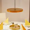 Image de Suspension LED UMAGE Asteria Medium, jaune/laiton, Ø 43 cm
