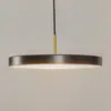 Image de Suspension LED UMAGE Asteria Medium anthracite/laiton Ø 43 cm