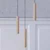 Image de UMAGE Chimes Tall suspension LED chêne clair
