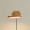 Image de Applique murale LED UMAGE Asteria Short, orange/laiton, prise