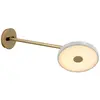 Image de Applique murale LED UMAGE Asteria Long, gris/laiton, fiche