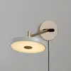 Image de Applique murale LED UMAGE Asteria Long, olive/laiton, prise