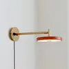 Image de Applique murale LED UMAGE Asteria Long, orange/laiton, fiche