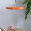 Image de Suspension LED UMAGE Asteria Mini, orange/laiton, Ø 31 cm