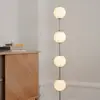 Image de UMAGE lampe sur pied LED Audrey, couleur acier, hauteur 128 cm, à 4 lampes.