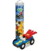 Image de Plus Plus - Tube Voiture Super héros 200 pièces - Jeu de Construction - PP4259