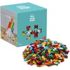 Image de Plus Plus - 600 Briques de Construction Multicolores, Couleurs Arc-en-Ciel - Jeu de Construction pour Enfant Dès 5 Ans - Jouet Éducatif et Ludique pour Fille et Garçon - PP3976