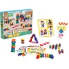 Image de Plus Plus - Kit découverte Activité BIG de 130 pièces - Jeu de Construction pour Garçons, Filles, Enfants Dès 1 an - PP3448