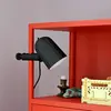 Image de Lampe à pince HAY Noc Clip, gris foncé, métal, fiche, E14
